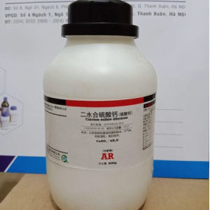 Calcium sulfate dihydrate CaSO4.2H2O